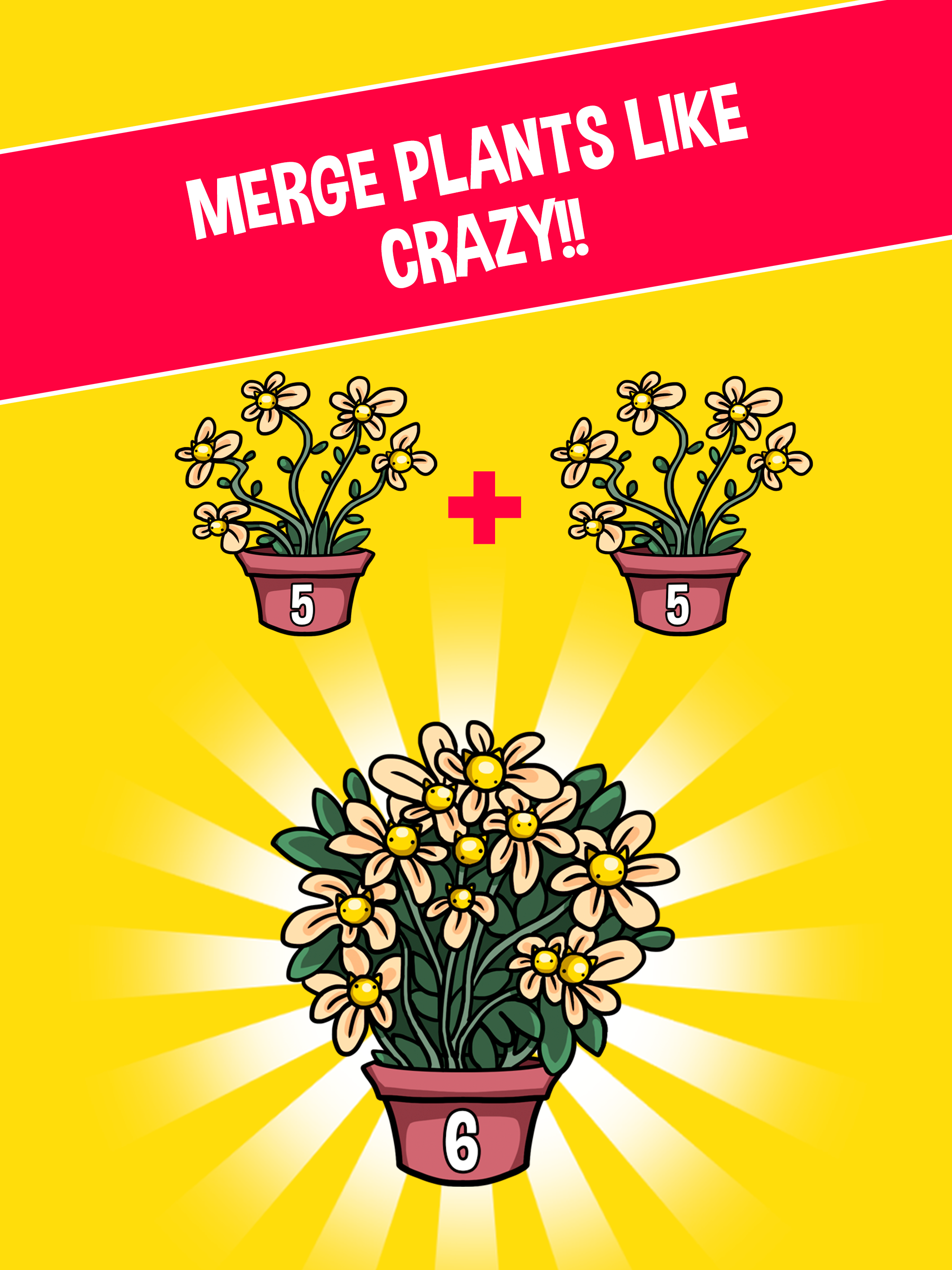 Kawaii Plants - Merge Tycoon