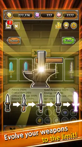 Game screenshot Blade Crafter - Idle Tycoon apk