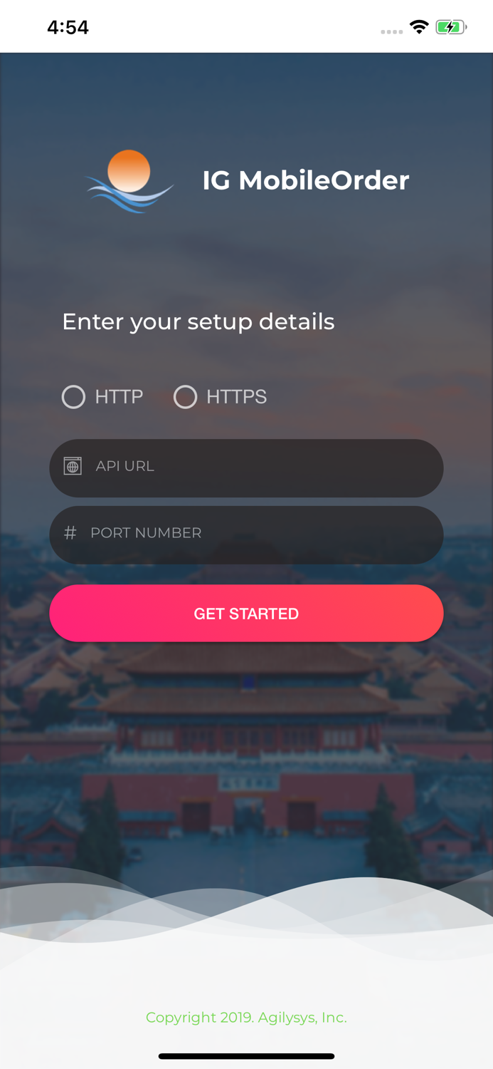 InfoGenesis MobileOrder