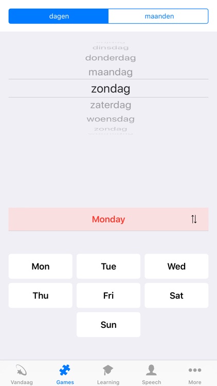 Learn Dutch - Calendar