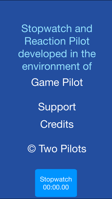 Screenshot #1 pour Stopwatch Pilot
