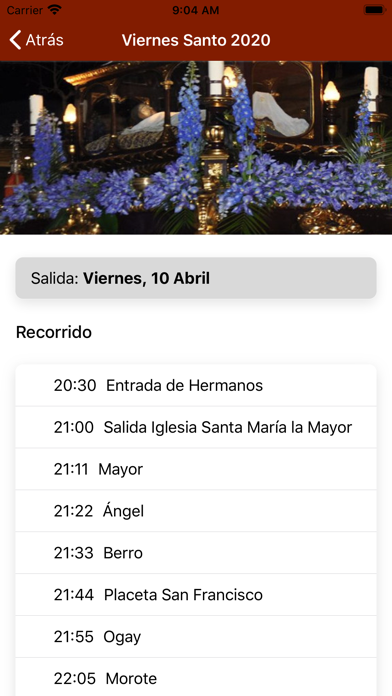 App screenshot