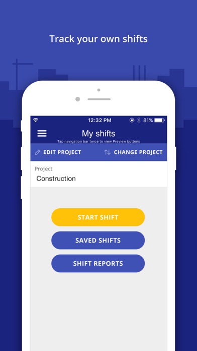 Screenshot #2 pour Timesheet Manager App