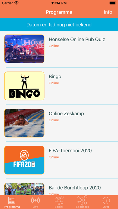 Honselse Feestweek Screenshot
