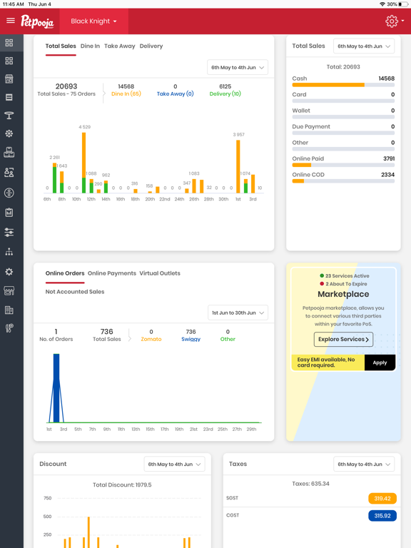 Petpooja - Merchant App iPad screenshot 4 - Business app