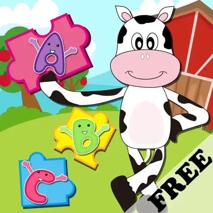Сельскохозяйственных животных Пазлы - Обучающие Дошкольное обучения игры для детей и малышей бесплатно Читы