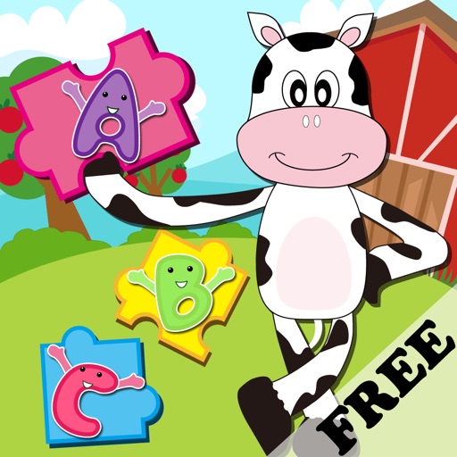 Сельскохозяйственных животных Пазлы - Обучающие Дошкольное обучения игры для детей и малышей бесплатно