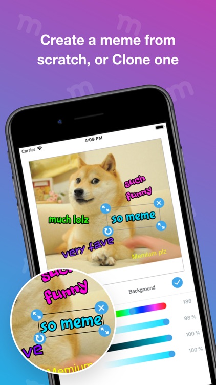 Memium - Make Memes, Get Cred screenshot-3