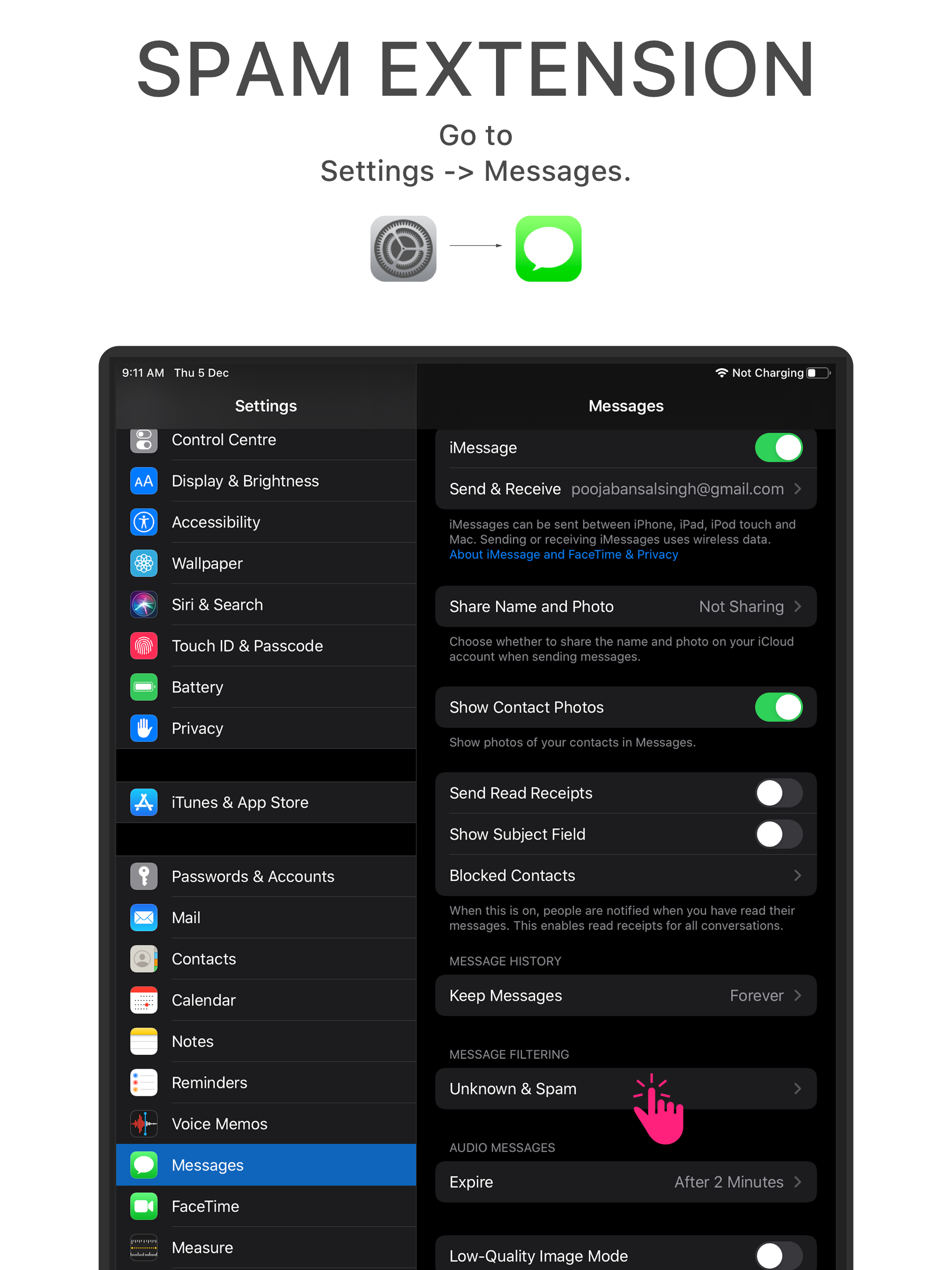 SpamSMS - Block Junk Messages