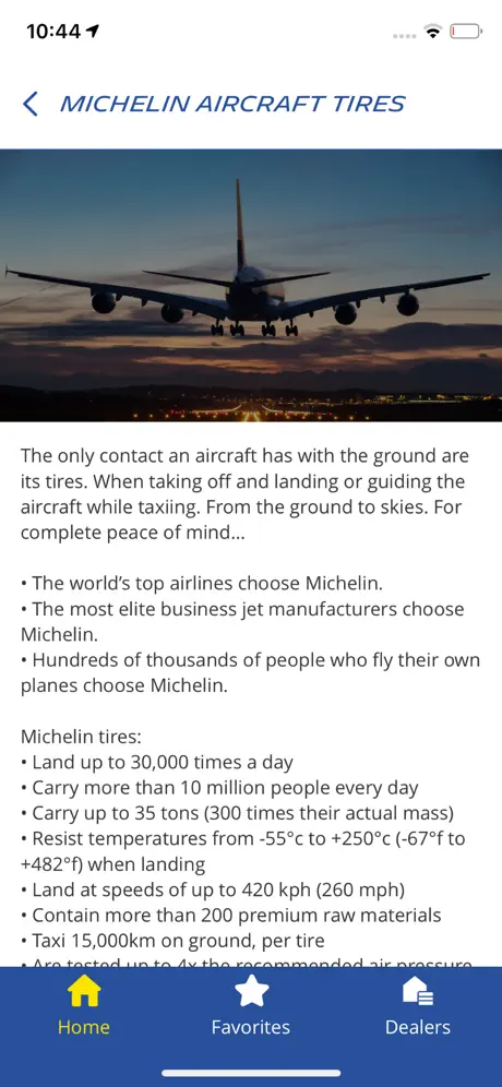 Michelin Aircraft Tire