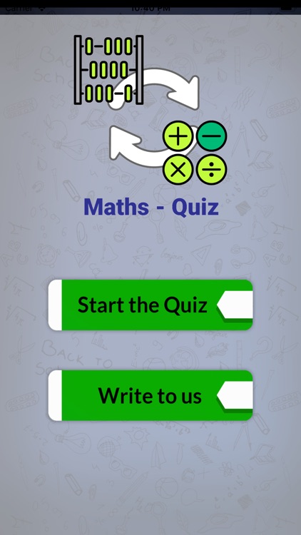 Maths - Quiz