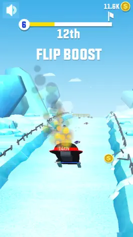 Game screenshot Flippy Snow Rider Race mod apk