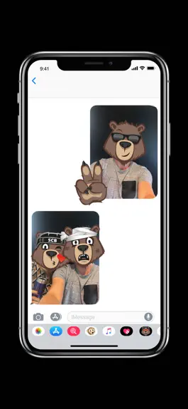 Game screenshot Bärmoji-Sticker - SC Bern mod apk