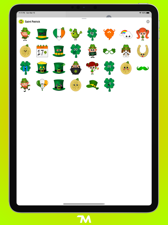 Screenshot #5 pour St. Patrick Stickers