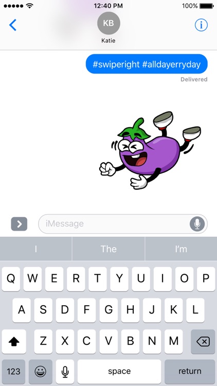 Eggplant Stickers screenshot-2
