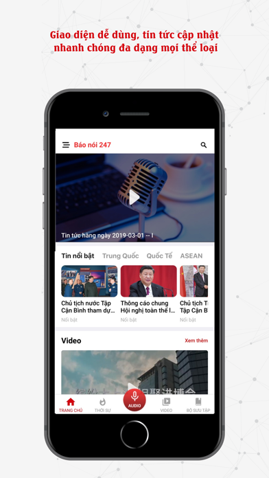 Báo Nói 247 - Tin Tức 24h Screenshot