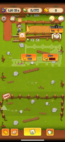 Game screenshot Idle Chicken Farm apk