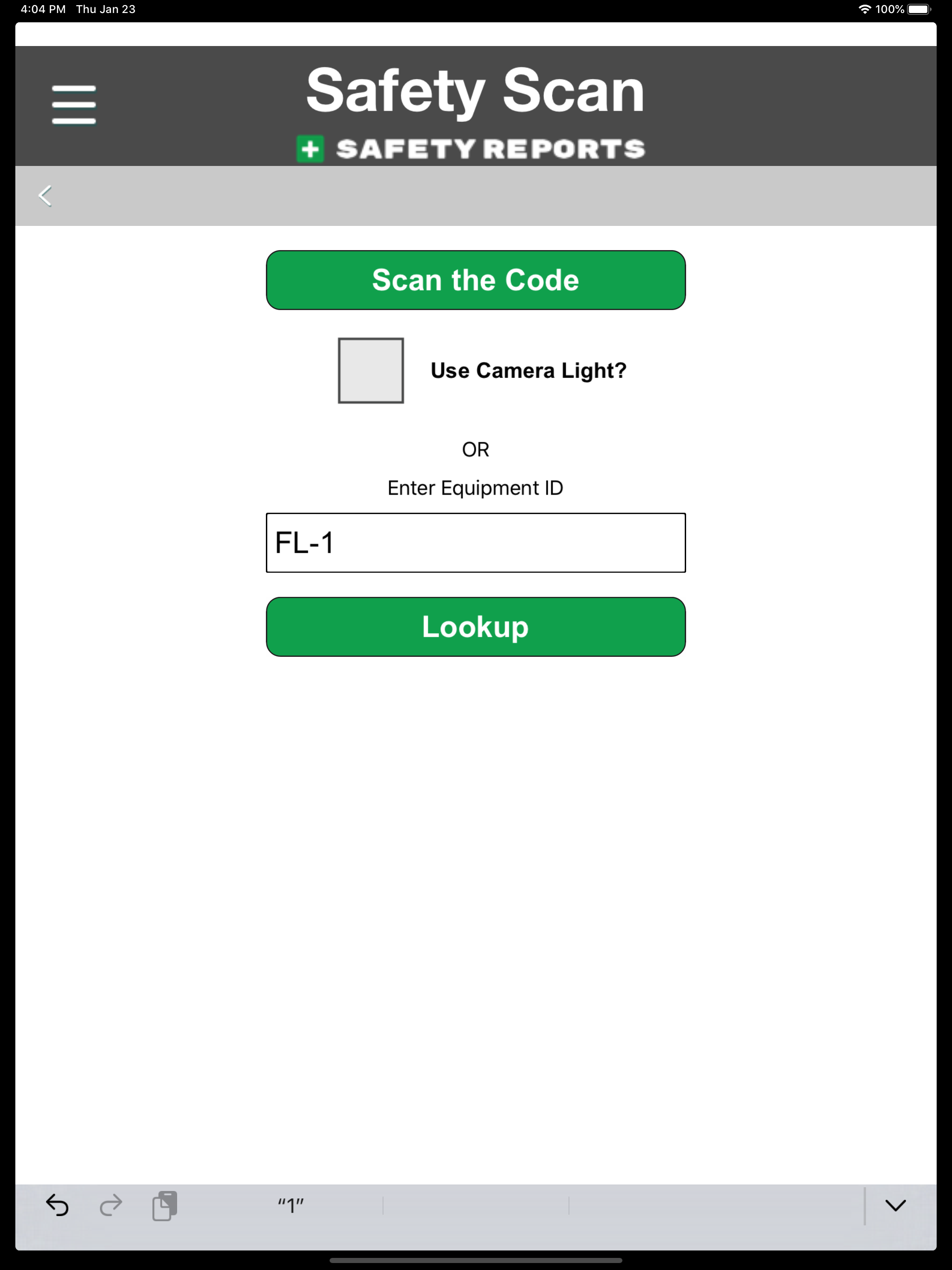 Safety Reports Scan App | SR screenshot 7