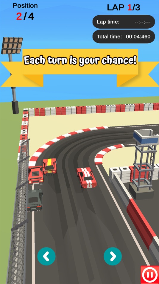 #4. Pocket Circuit Racer (iOS) 由: LudosLabs