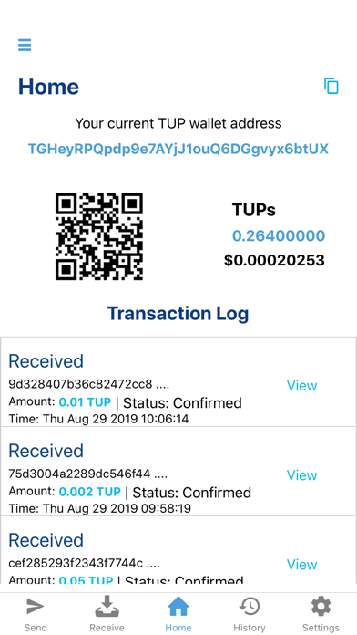 Screenshot #1 pour TenUp Wallet