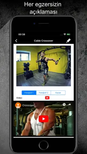 Workout Log & Fitness Tracker iPhone Ekran Görüntüsü 3
