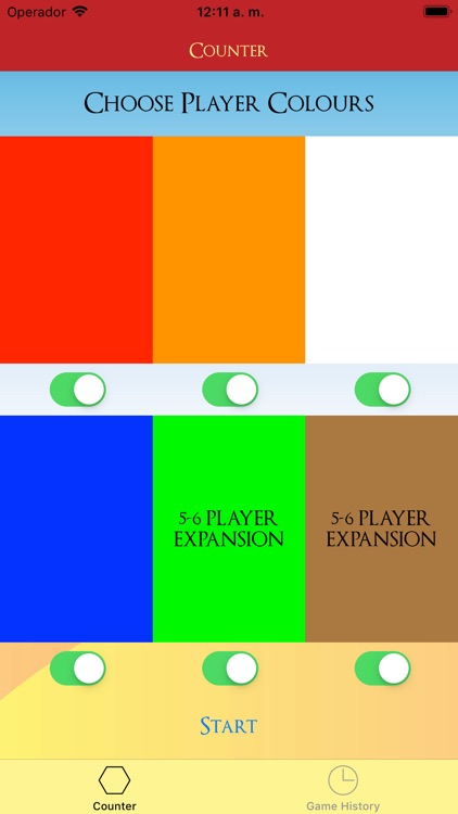 Hex Counter - Catan scores