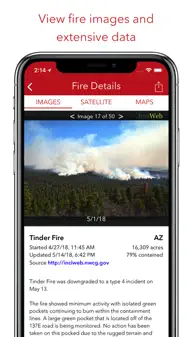 Fire Finder - Wildfire Info iphone bilder 1