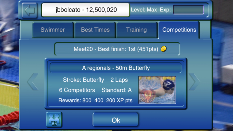 #3. SwimChamp (iOS) 由: Jean-Baptiste Bolcato