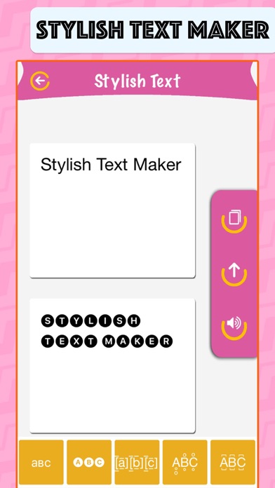 Screenshot #2 pour Stylish Text Maker