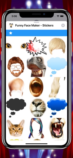 Funny Face Maker - Stickers(圖3)-速報App