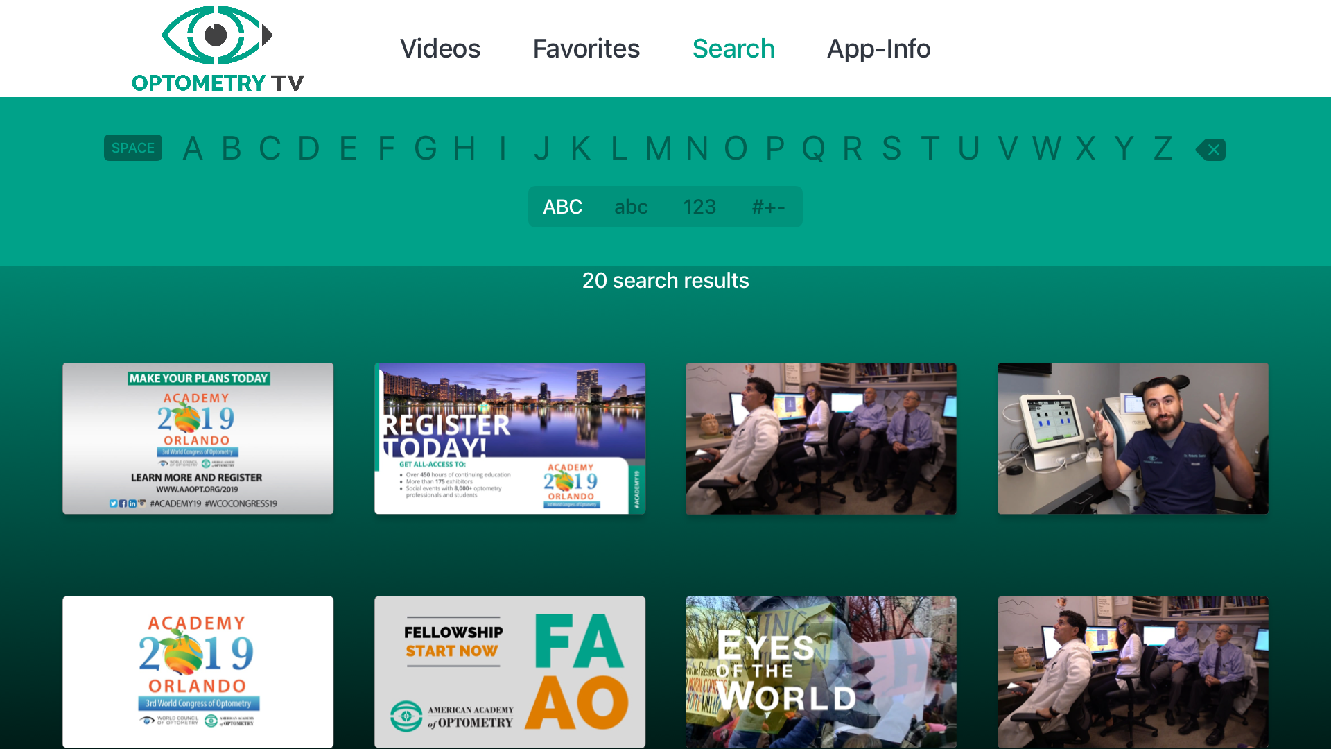 Optometry TV - Vision Care Eye screenshot 3