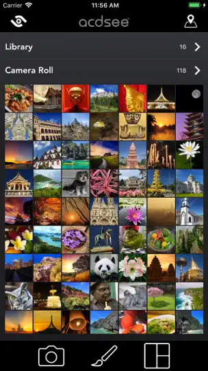 Screenshot von ACDSee auf dem iPhone 1