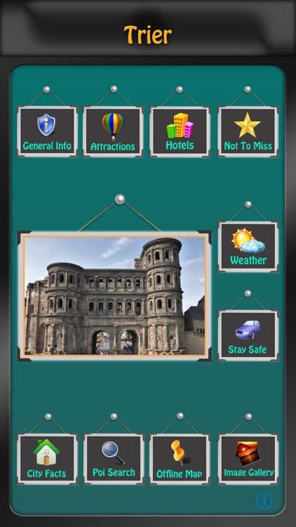 Trier Offline Map City Guide