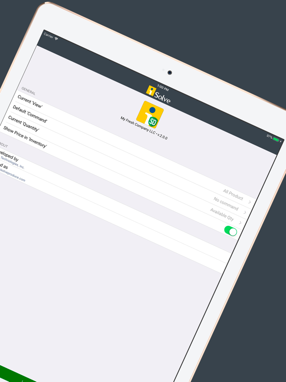 iSalesDesk iPad screenshot 3 - Business app