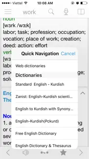 kurdish dictionary - dict box iphone screenshot 4