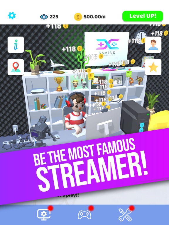 Screenshot #4 pour Idle Streamer!