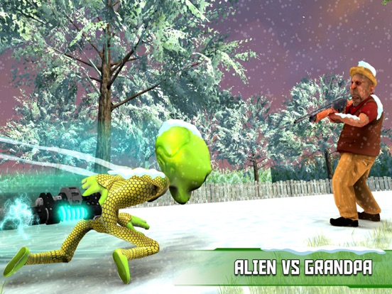 Green Alien-Scary Grandpaのおすすめ画像1