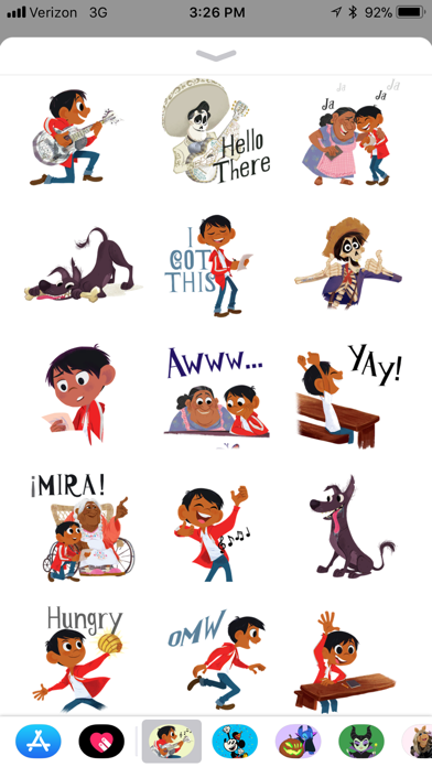 Screenshot #1 pour Pixar Stickers: Coco