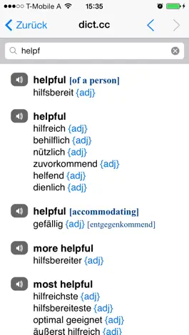 Game screenshot dict.cc+ Wörterbuch mod apk