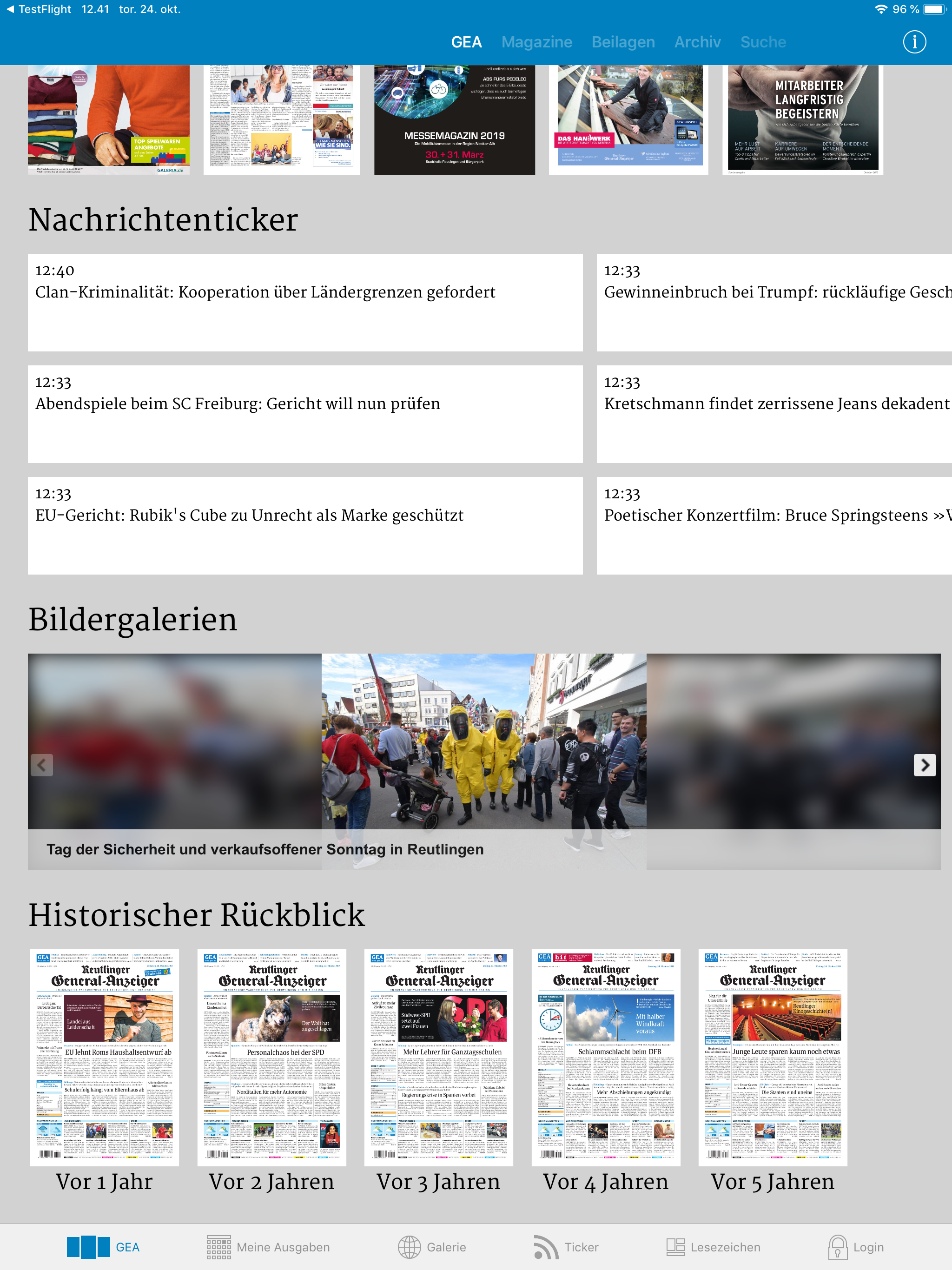 GEA E-Paper screenshot 10