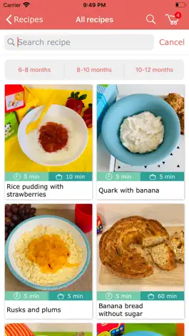 Game screenshot Baby Food apk
