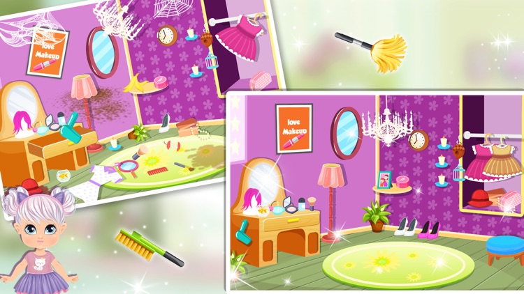 Messy Doll House Cleaner