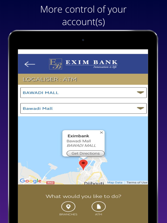 Screenshot #5 pour Exim Online Banking DJPersonal