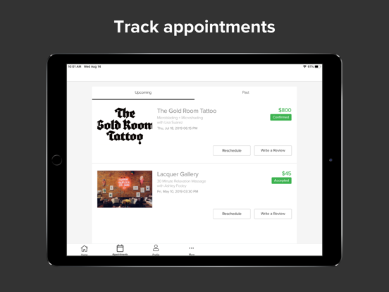 Lacquer Gallery iPad screenshot 4 - Lifestyle app
