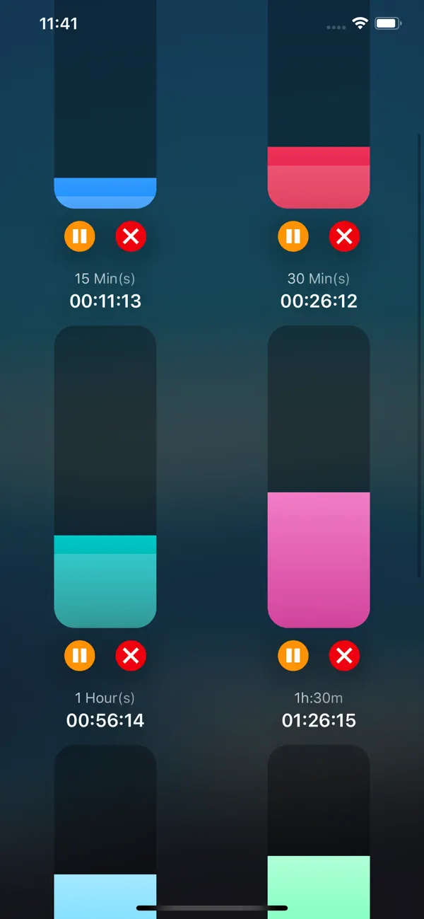 #3. Widget Timer - 8 Concurrent (iOS) Von: Dongwook Cho