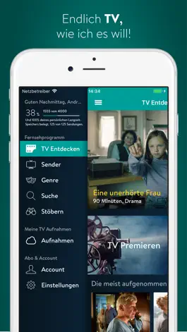 Game screenshot YouTV Fernsehen, Mediathek, TV mod apk