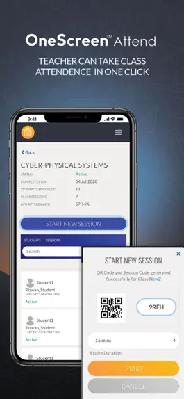 Game screenshot OneScreen Attend apk