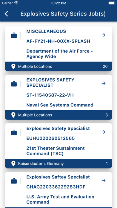 USA Job Openings Screenshot