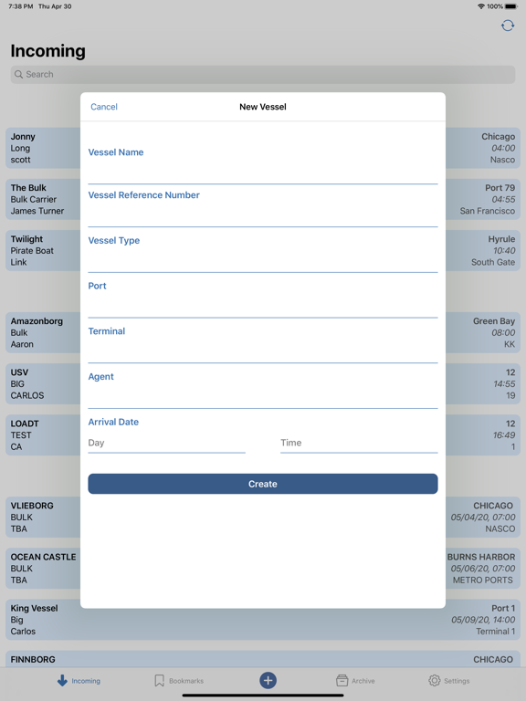 Central Marine Logistics iPad screenshot 2 - Business app