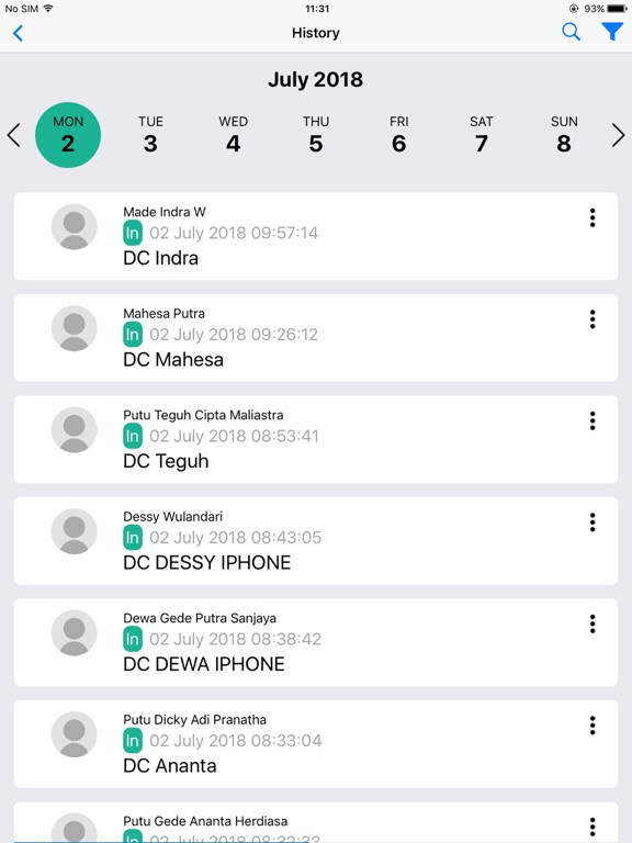Screenshot #5 pour SmartPresence Dashboard